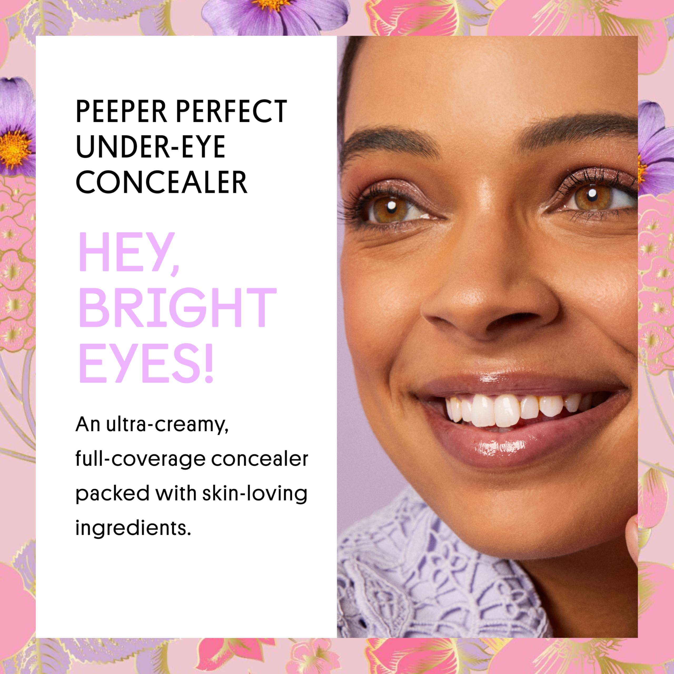 Winky Lux Peeper Perfect Under Eye Concealer – Full Coverage, Waterproof, with Collagen & Hyaluronic Acid