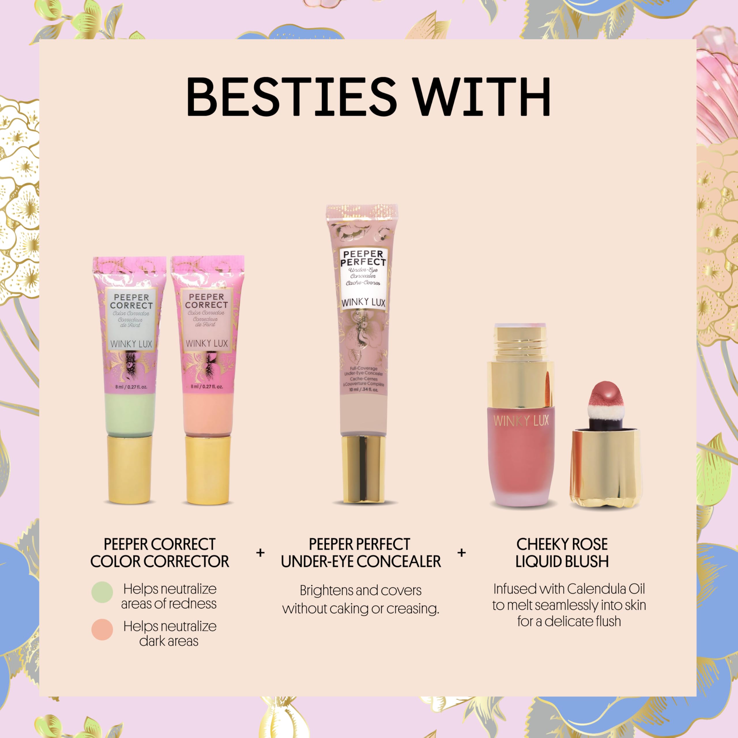 Winky Lux White Tea Tinted Moisturizer SPF 30 – Buildable Coverage, Lightweight Facial Sunscreen (Fair)