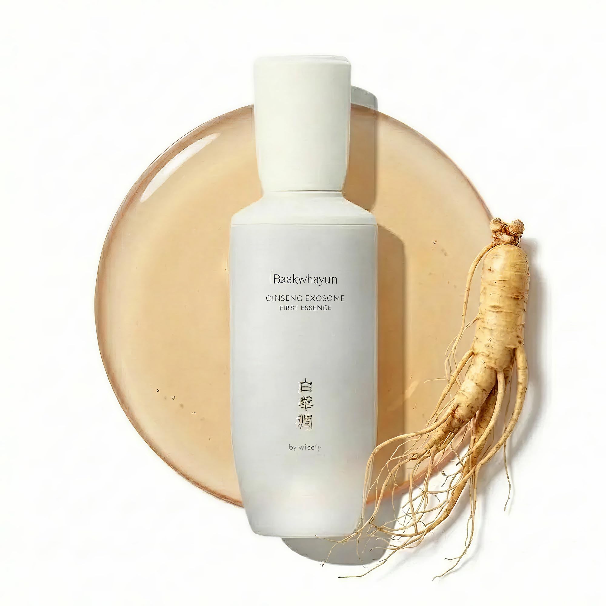 WISELY Ginseng Exosome First Essence – Hydrating Anti-Aging Serum (100ml)