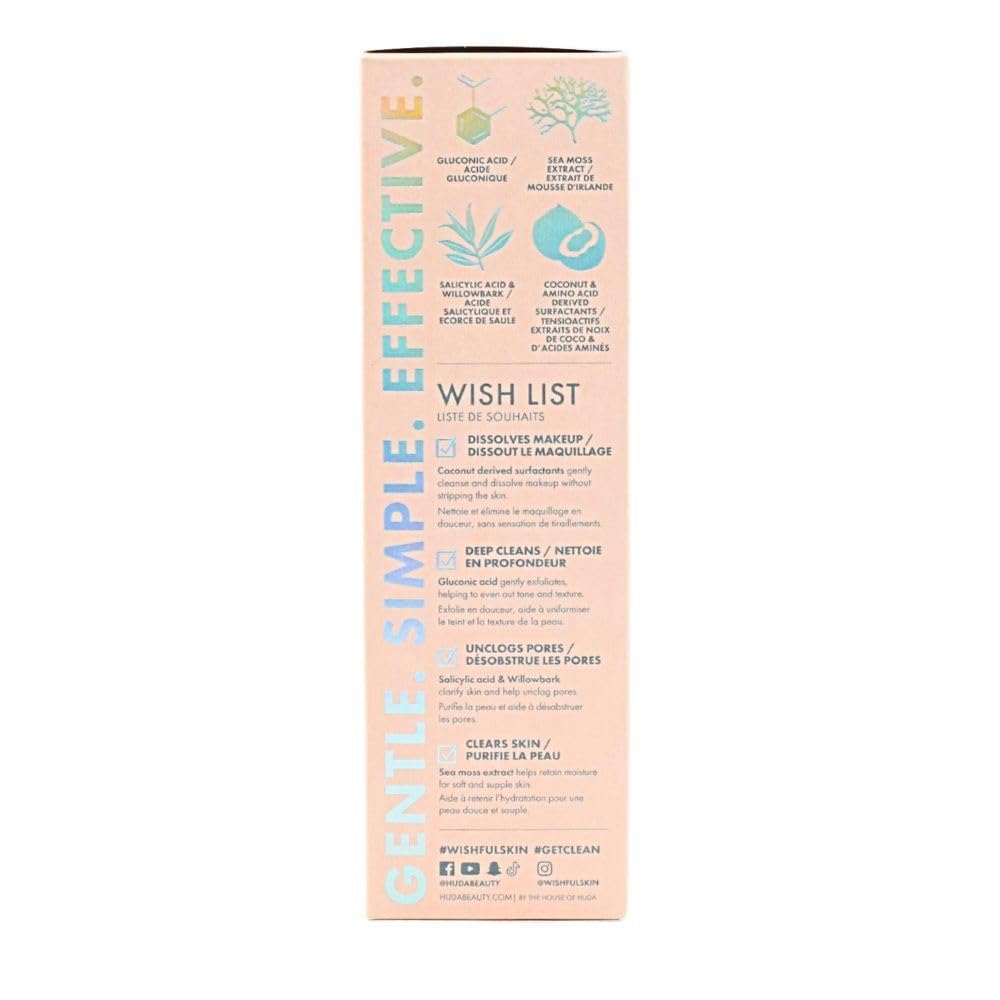 Wishful Get Clean 2% PHA & Sea Moss Gentle Foaming Cleanser – 5.07 oz / 150 ml | Clean at Sephora