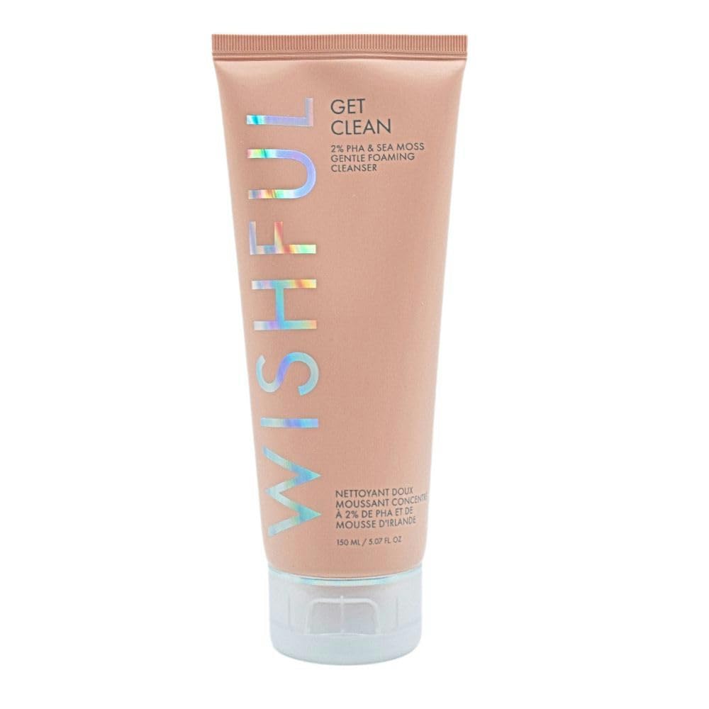 Wishful Get Clean 2% PHA & Sea Moss Gentle Foaming Cleanser – 5.07 oz / 150 ml | Clean at Sephora