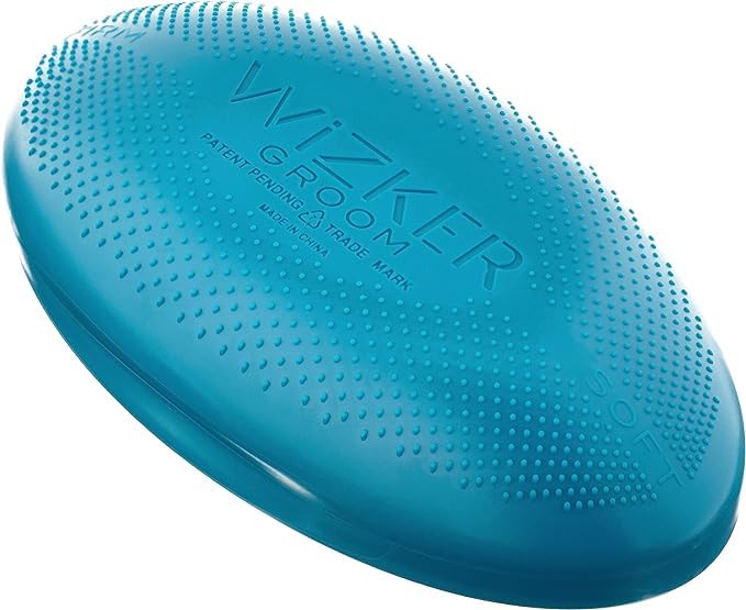 WIZKER Premium Ingrown Hair Exfoliating Brush – 2-in-1 Soft & Firm Face & Body Exfoliator