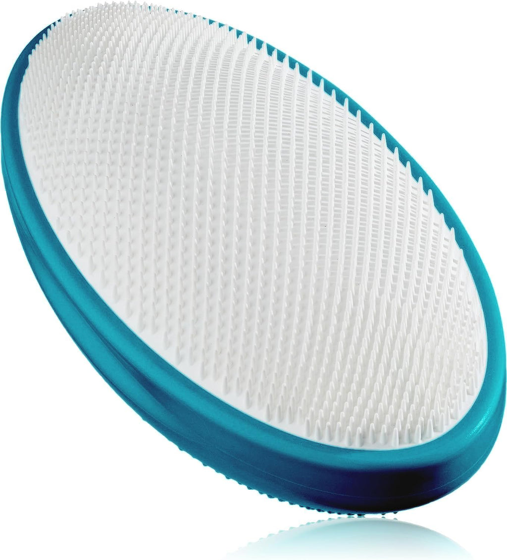 WIZKER Premium Ingrown Hair Exfoliating Brush – 2-in-1 Soft & Firm Face & Body Exfoliator