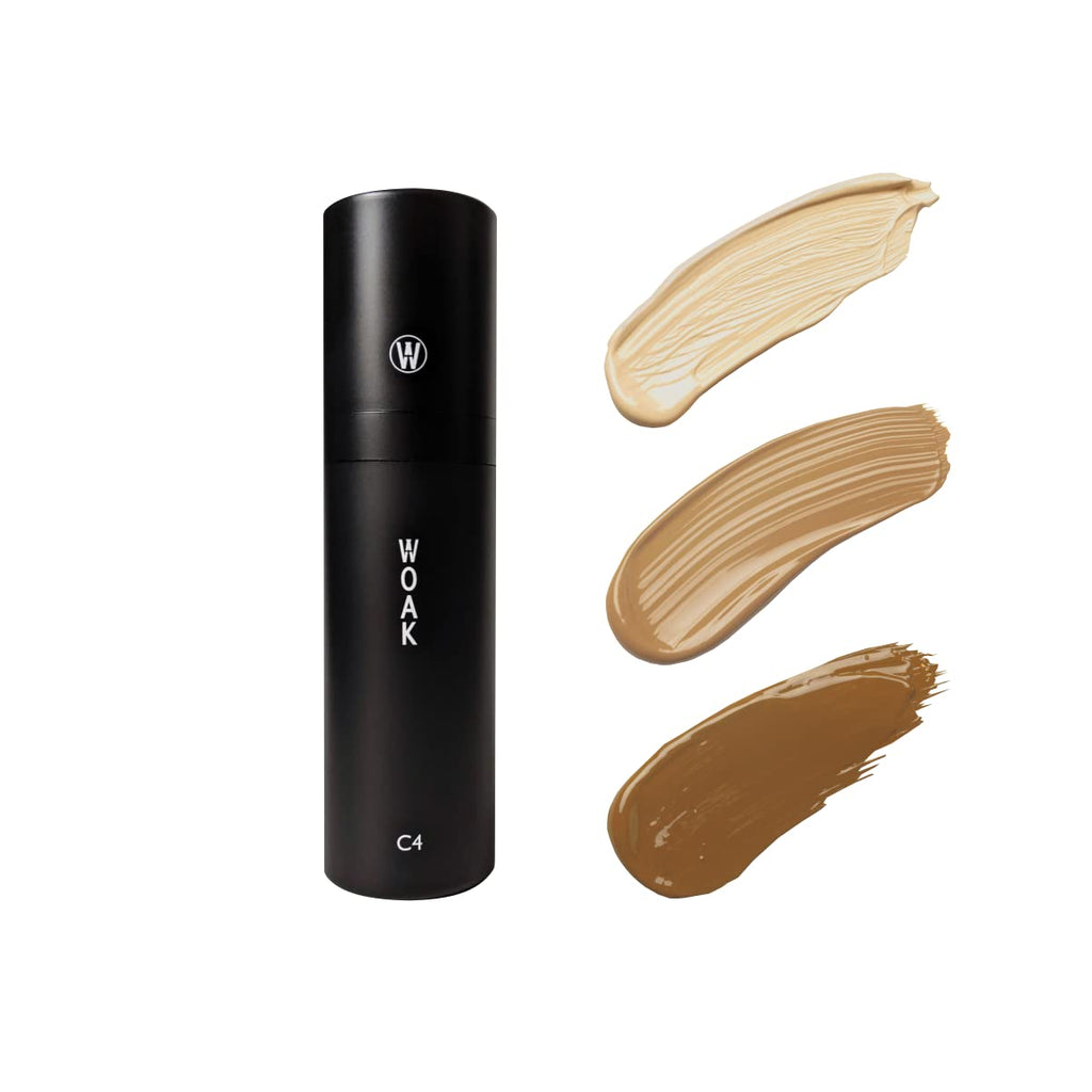 WOAK C4 Men’s Tinted Moisturizer – Color Correcting Hybrid Skincare (Tan)