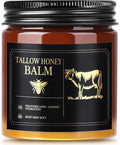 WOMEIKI Beef Tallow Moisturizer – Unscented Grass-Fed Face & Body Balm with Honey & Beeswax