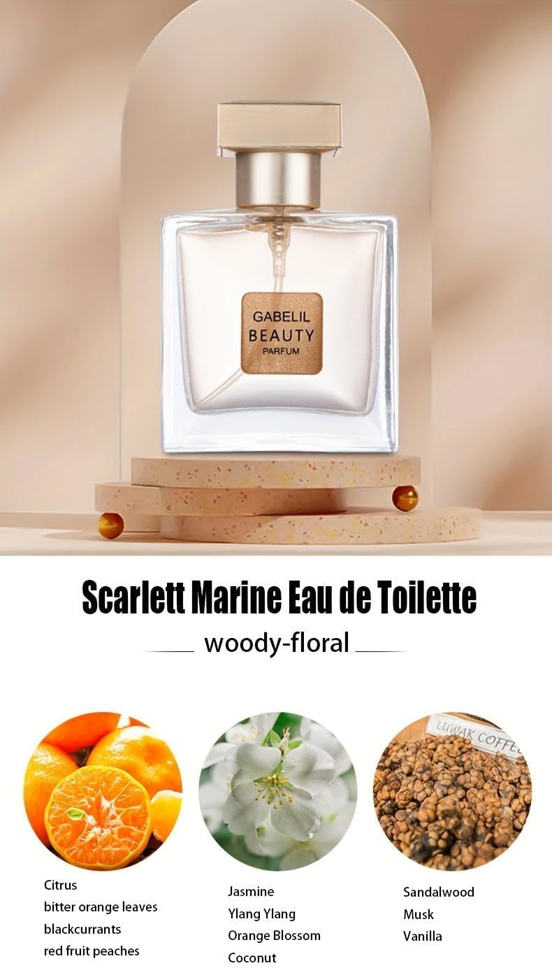 Women's Perfume Set – 4 Floral & Fruity Fragrances in Gift Box (105 ml total)