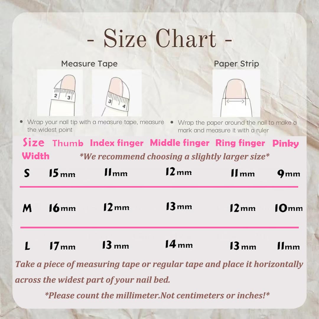 WOMHOPE Handmade Press-On Nails – Aurora Rhinestone Vintage Flower, Long Almond & Coffin (10pcs)