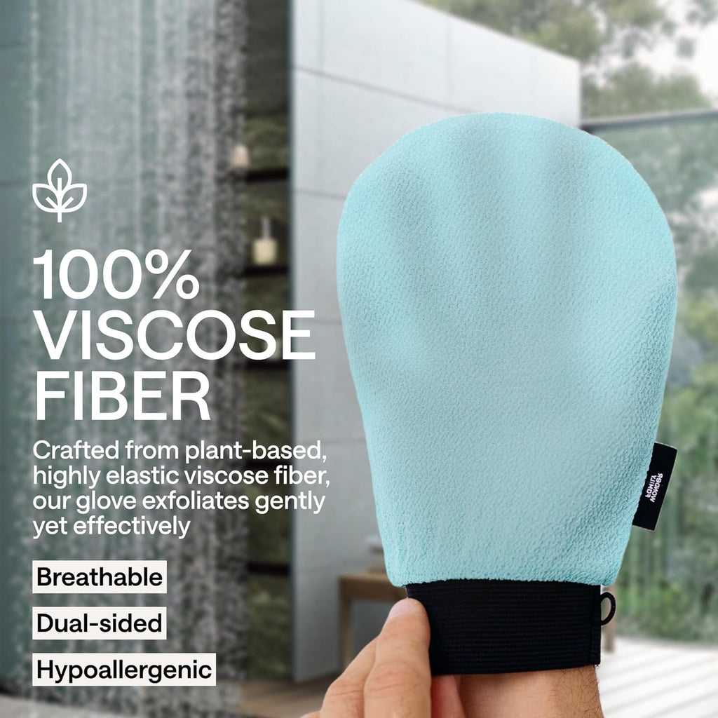 WONDER FAMILY Self Tanning Drops Kit with Exfoliating Mitt – Customizable Color, Aloe & Hyaluronic, Made in Korea