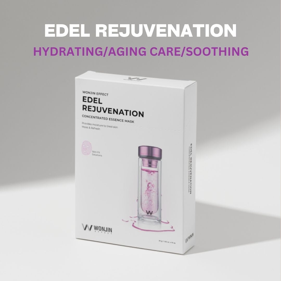 Wonjin Effect Edel Rejuvenation Mask – Hydration & Elasticity (10 pcs)