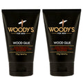 Woody's Hair Gel for Men – Extreme Hold, No Flake, Quick-Dry, 2-Pack