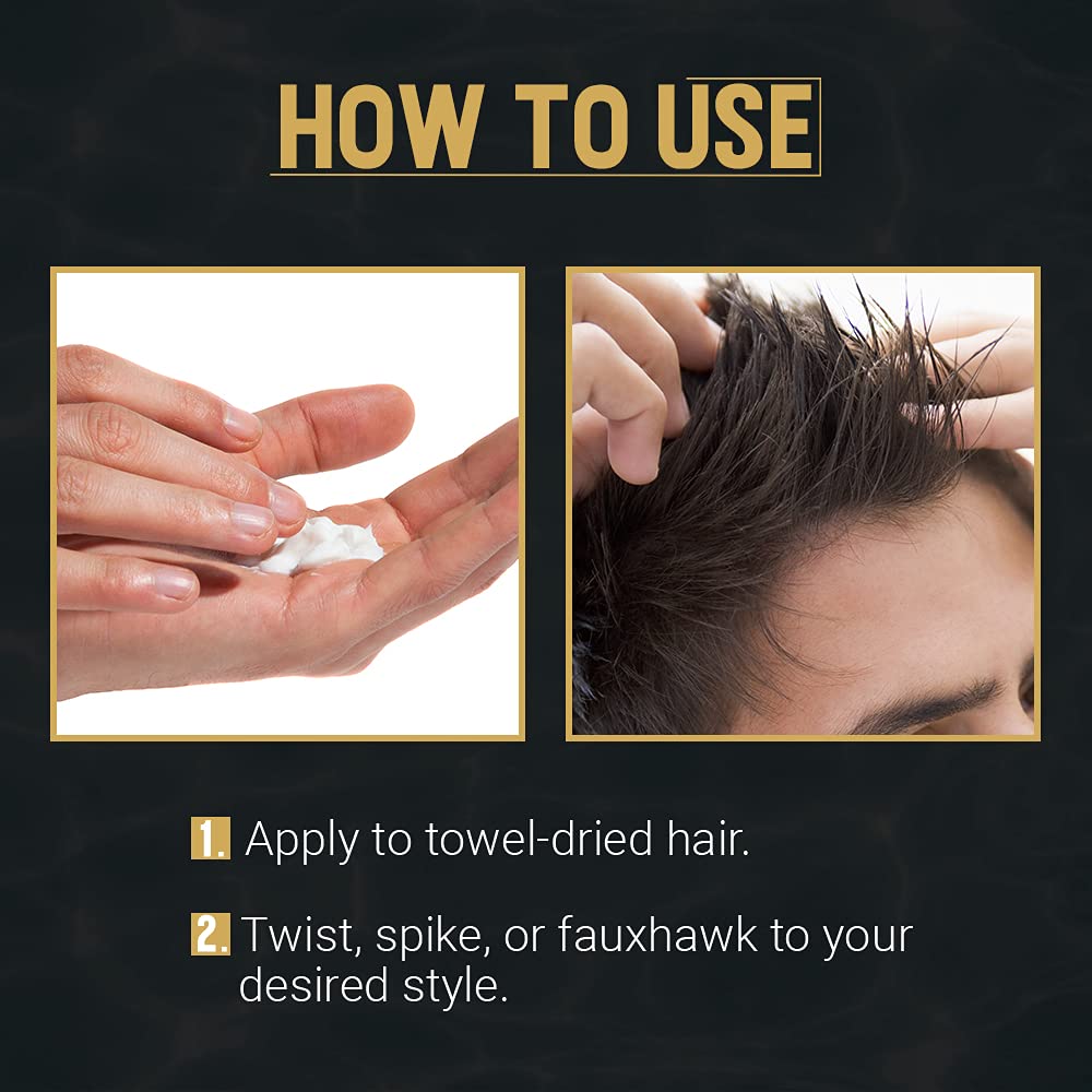 Woody's Hair Gel for Men – Extreme Hold, No Flake, Quick-Dry, 2-Pack