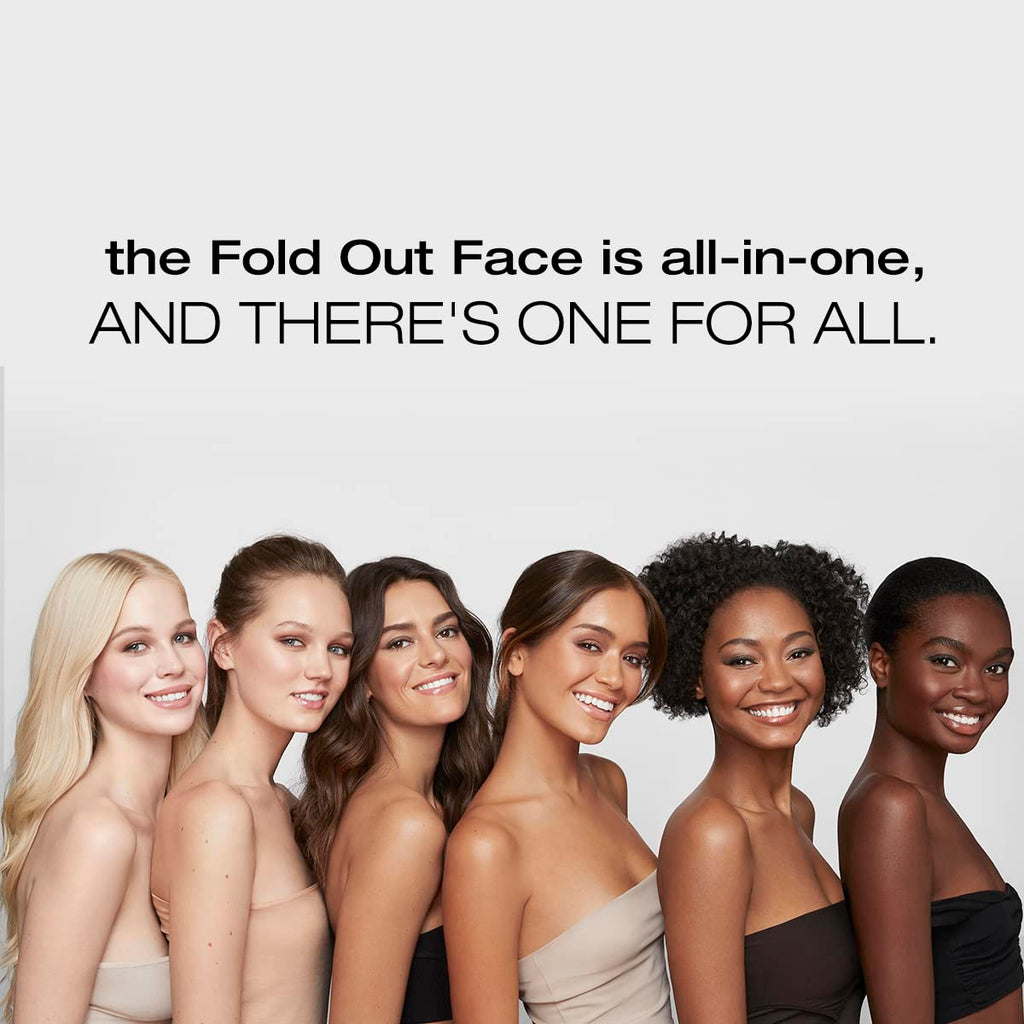 Woosh Beauty Fold-Out Face Palette – Travel All-in-One Makeup Kit (#2 Medium Light)