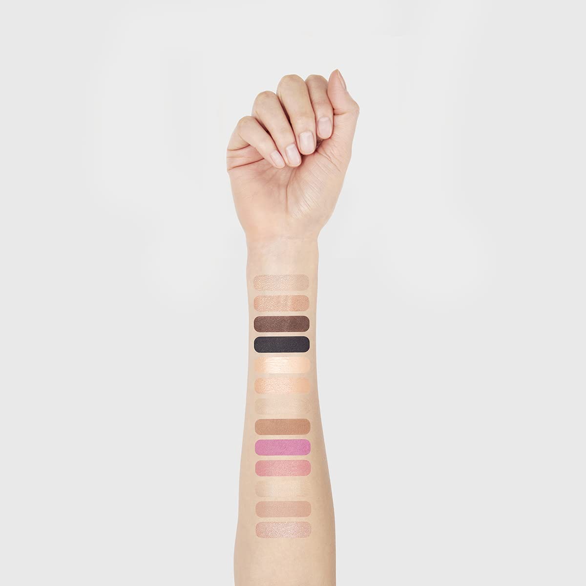 Woosh Beauty Fold Out Face Palette – Travel All-in-One Neutral Cream & Powder (#1 Light)