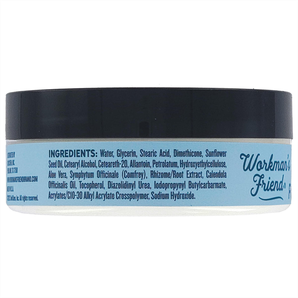 WORKMAN'S FRIEND Superior Healing Foot Cream - Intense Moisturizer for Extremely Dry & Cracked Feet - 2.5 oz