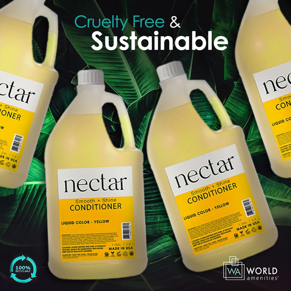 World Amenities Nectar Conditioner | 1 Gallon | Hotel-Grade Nourishment, Sweet Orange Blossom Scent