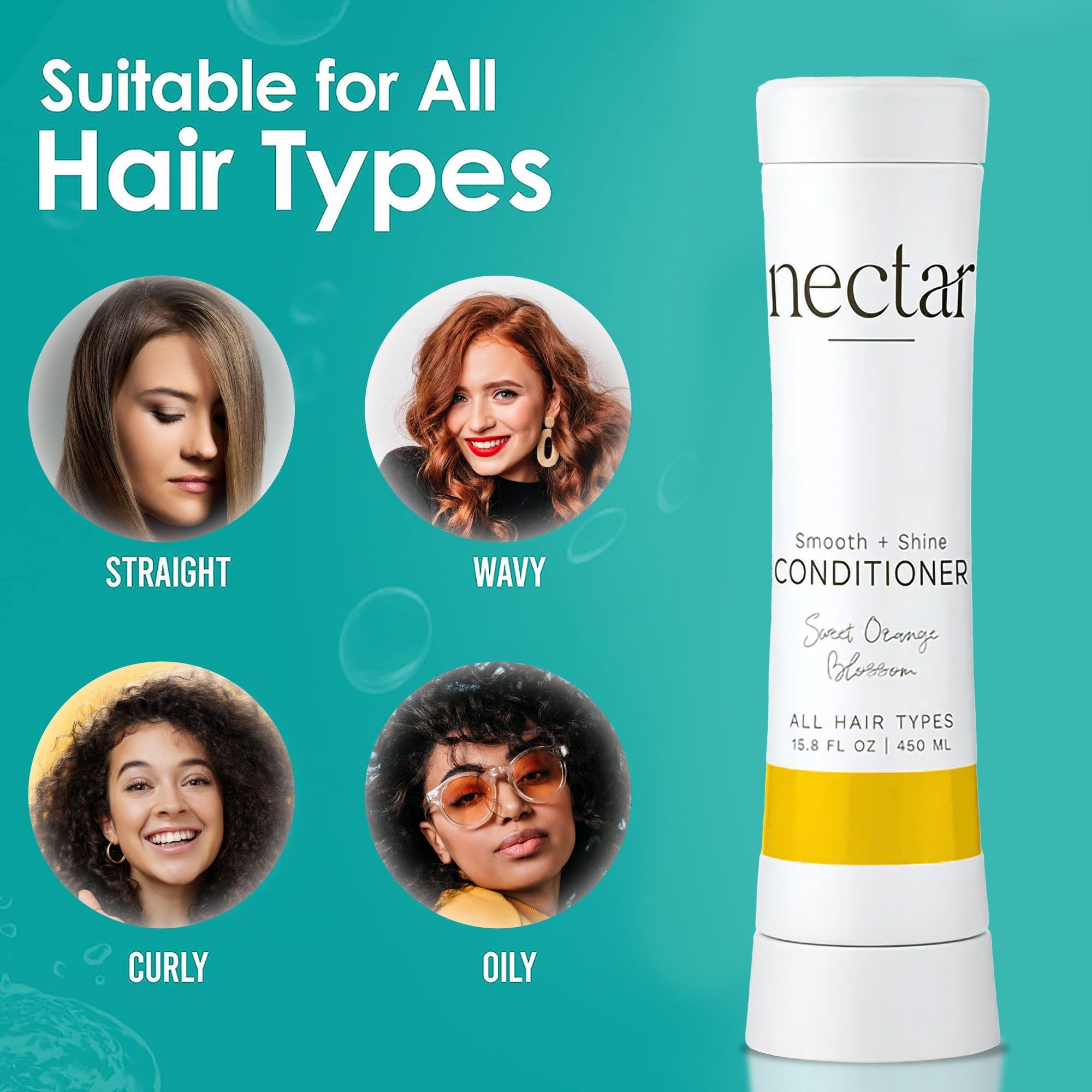 World Amenities Nectar Squeeze Cartridge Conditioner – Squeeze Bottle Hair Conditioner for Dry Hair