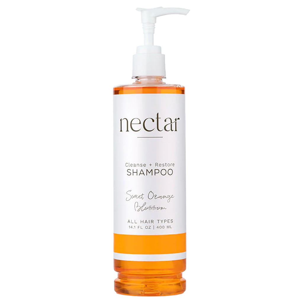 World Amenities Nectar Pump Bottle Hair Shampoo – Orange Blossom Balancing with Vitamins
