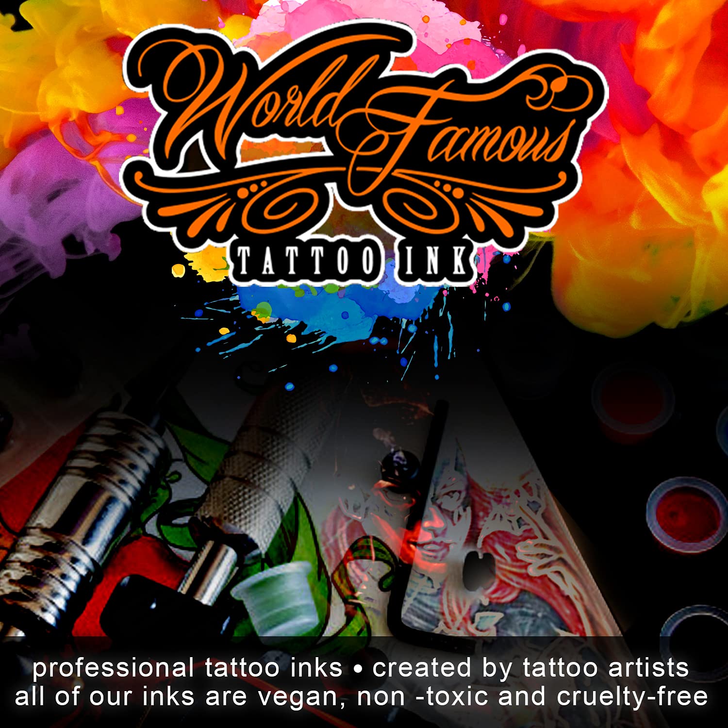 World Famous Greywash Set Tattoo Ink – Vegan, Professional, Made in USA – 8 oz