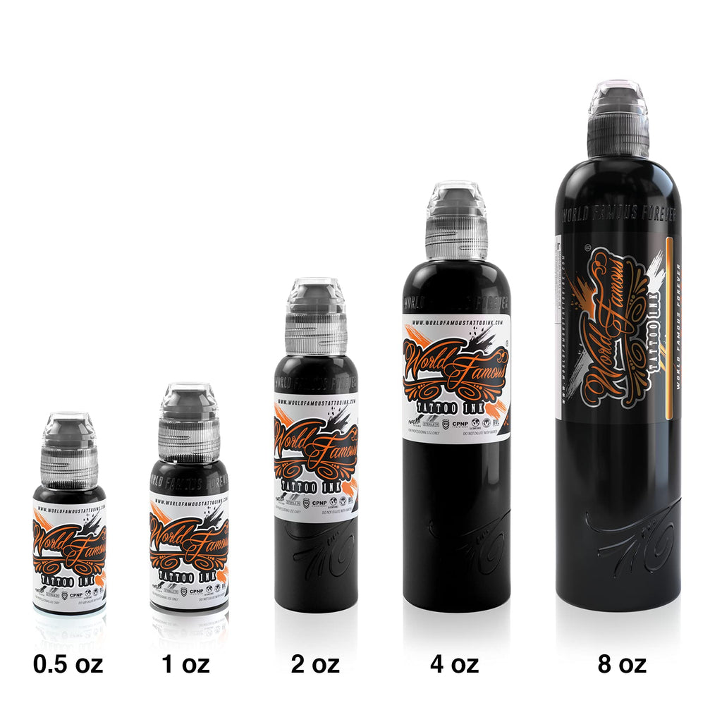 World Famous Greywash Set Tattoo Ink – Vegan, Professional, Made in USA – 8 oz