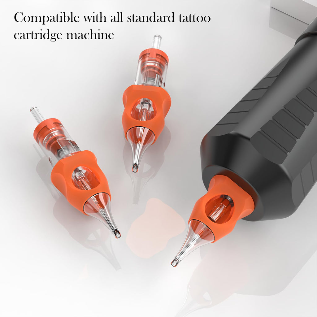 Wormhole 1005RL Tattoo Cartridge Needles – 20pcs Round Liner, Disposable for Rotary Tattoo Gun