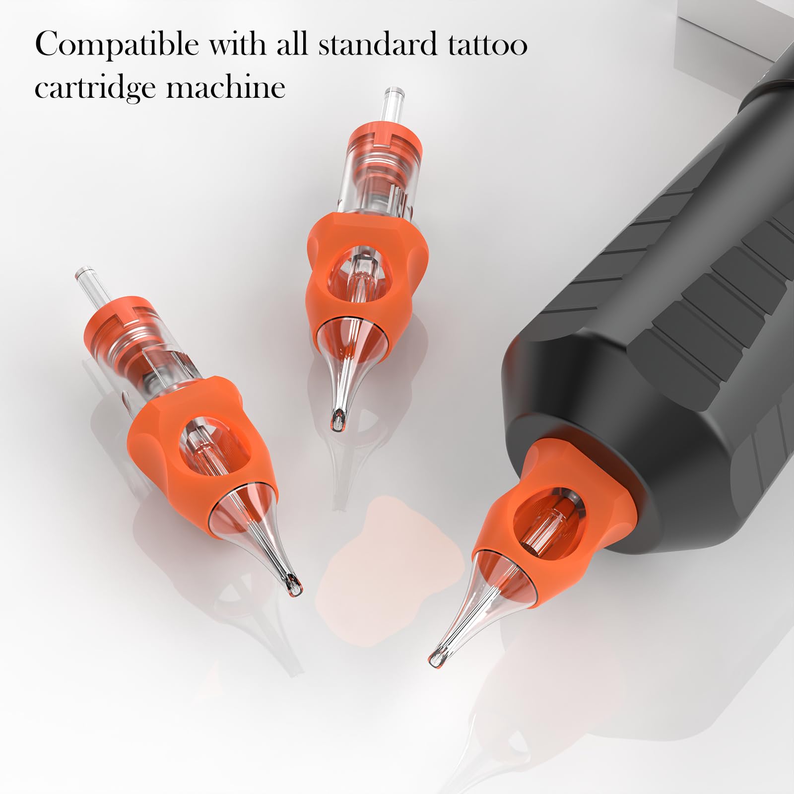 Wormhole 1005RL Tattoo Cartridge Needles – 20pcs Round Liner, Disposable for Rotary Tattoo Gun