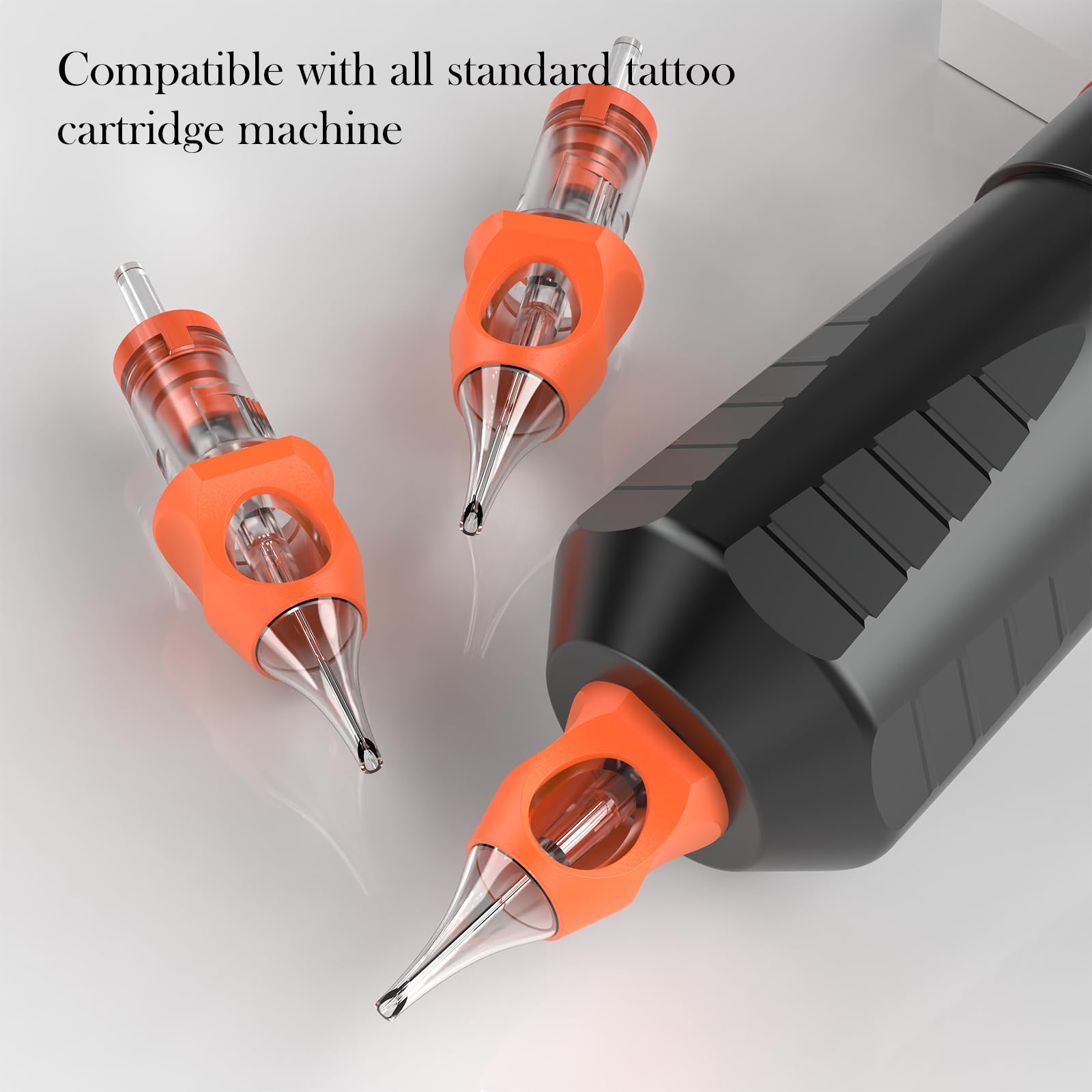 Wormhole Tattoo Cartridge Needles 1205RS – 20Pcs Round Shader, Disposable
