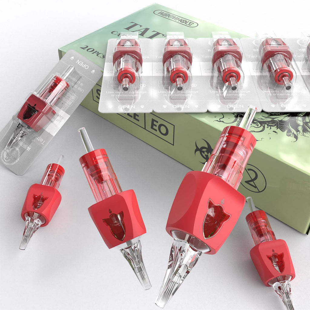 Wormhole Tattoo 1215M1 Needle Cartridge, 12 Bugpin – 20pcs