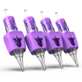 Wormhole Tattoo Needles 20PCS 1201RL Cartridge – Round Liner, Finger Ledge, Disposable, Tattoo Gun Compatible
