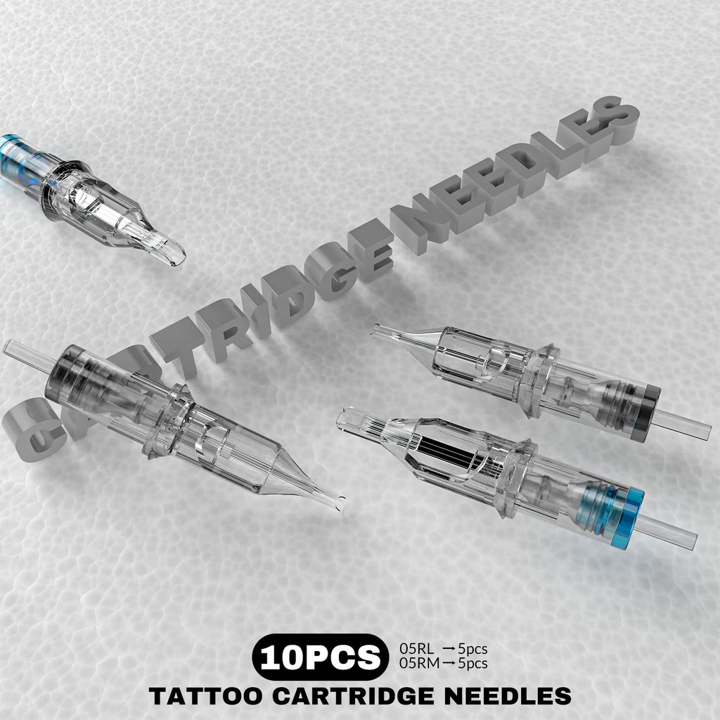 Wormhole Tattoo Kit: Complete Starter Gun Kit with 11 Inks, 10 Cartridges, Power Supply