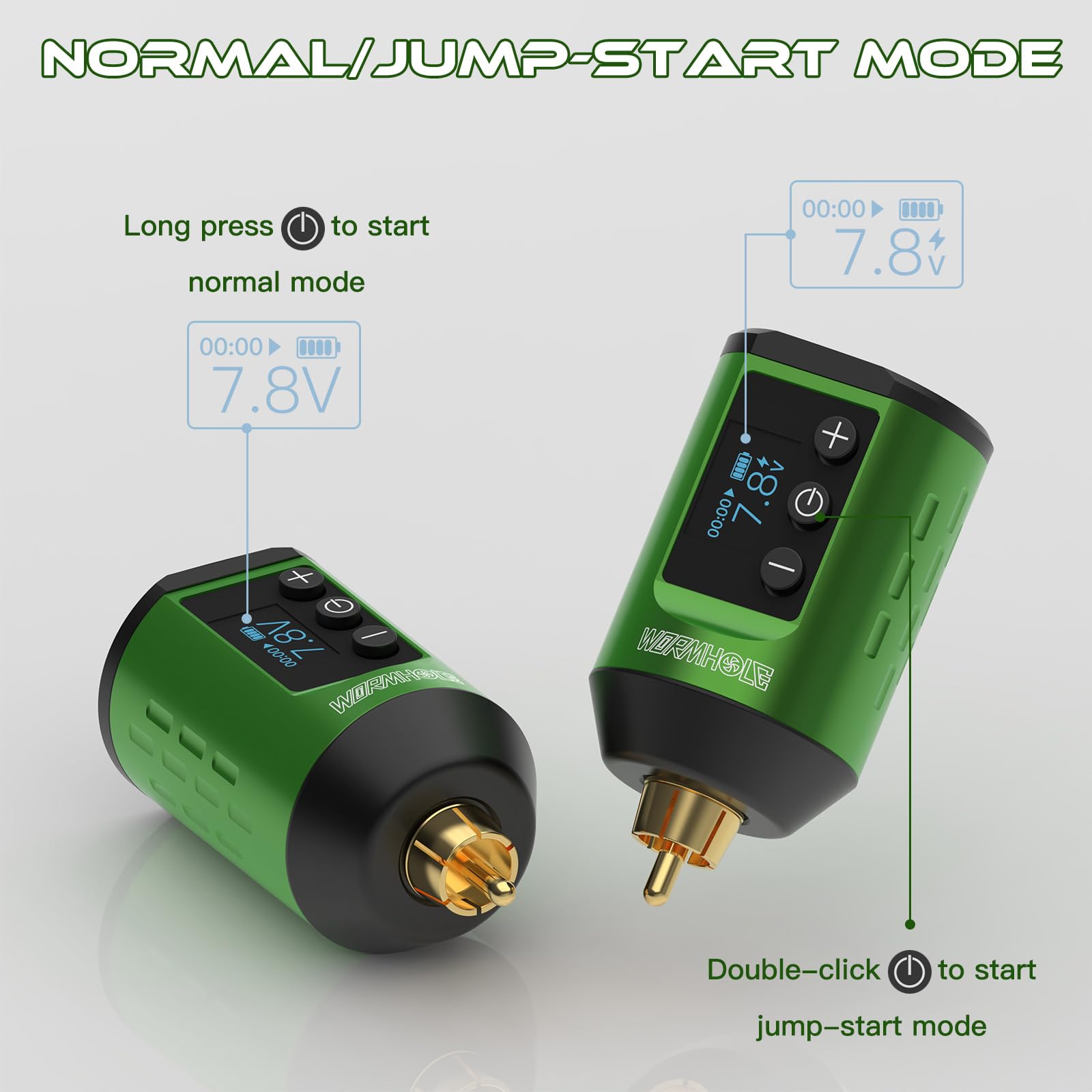 Wormhole Tattoo WTK258 Wireless Tattoo Gun Kit – Pro Pen, 1500mAh Battery, Dot Work & Precision Control