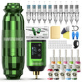 Wormhole Tattoo WTK258 Wireless Tattoo Gun Kit – Pro Pen, 1500mAh Battery, Dot Work & Precision Control