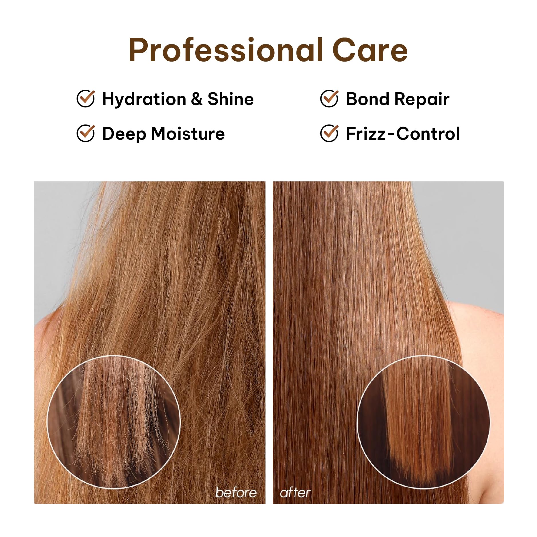 WOTION Karseel Collagen Hair Treatment – Deep Repair Conditioning with Argan Oil (16.9 oz)