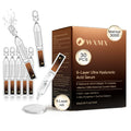 WXMX Ultra Hyaluronic Acid Serum — 8 HA Forms, Matrixyl 3000 & Collagen Tri-Complex, Multi-Layer Hydration (0.05 fl oz x 30 Ampoules)