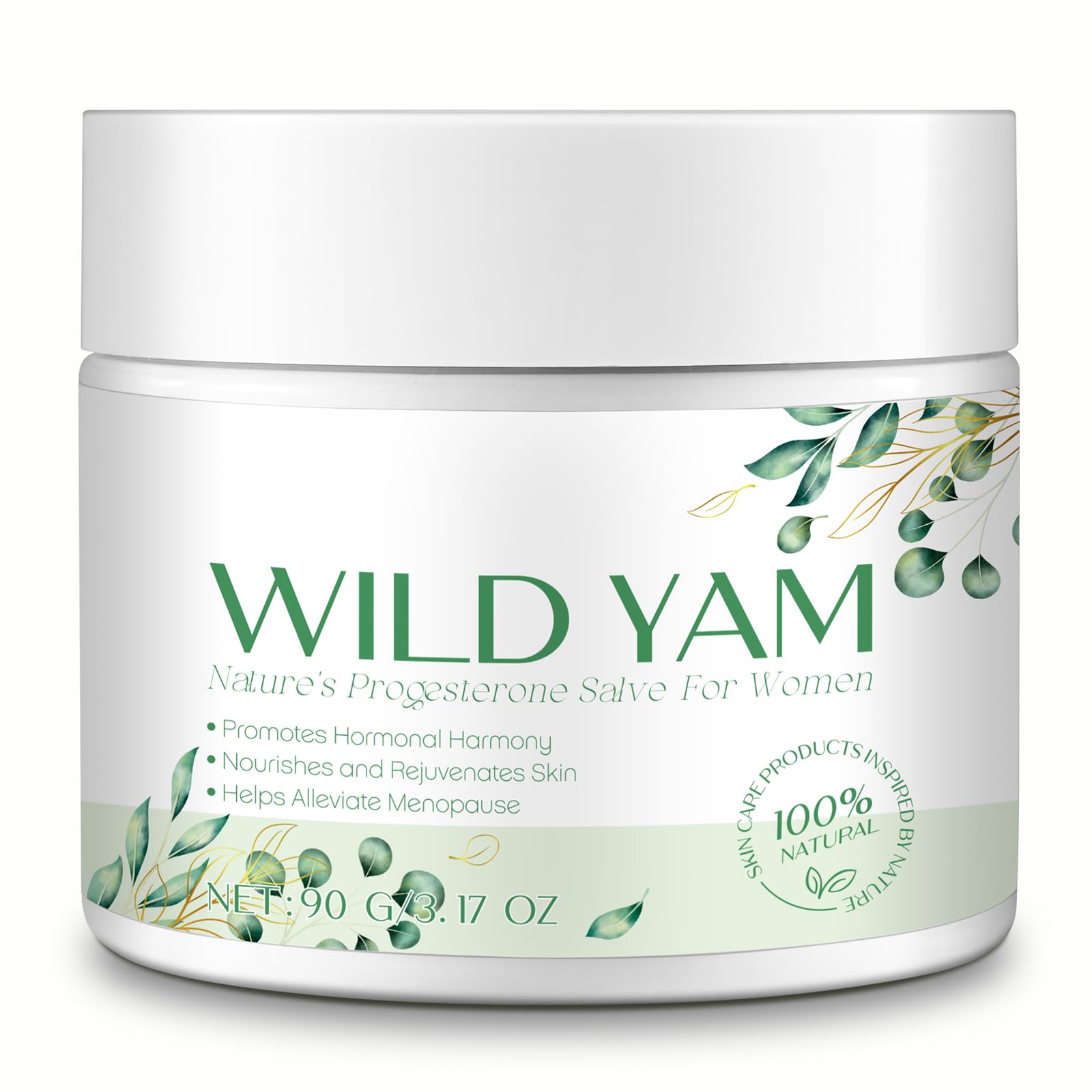 Xaarty Wild Yam Cream for Hormone Balance | Natural Skincare 3.17 oz
