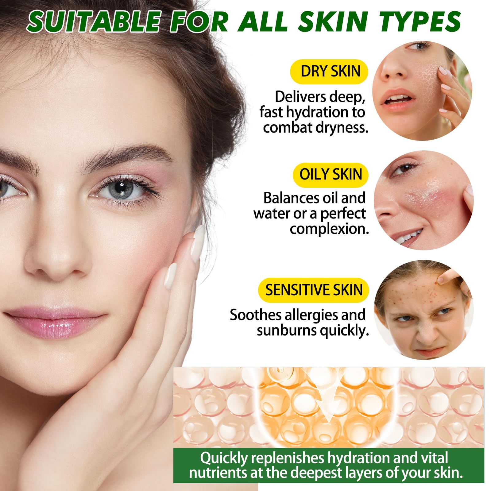 XIAMOFUZHOU Snail Mucin 92% Repair Serum Cream – Hydrating Face Moisturizer
