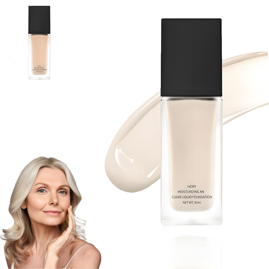 Xianjina CC Cream Foundation for Women Over 60 – Luxury Full Coverage, Soft Matte Finish, Ivory 30ml