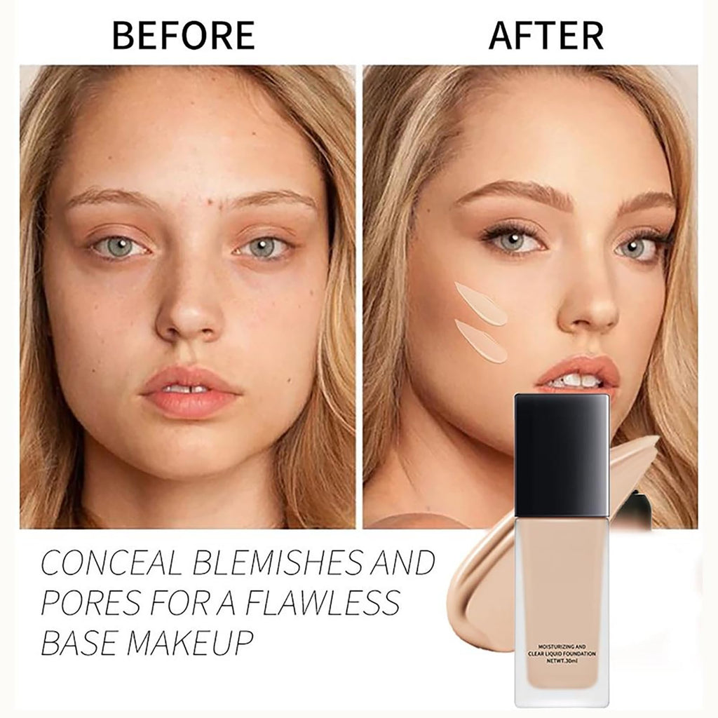 Xianjina CC Cream Foundation for Women Over 60 | Luxury Full Coverage, Soft Matte Nude 30ml