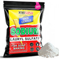 XIXISUSU SLSA Powder 99% Pure — Sodium Lauryl Sulfoacetate for Shampoo, Toothpaste & Cleaners (2 lb)