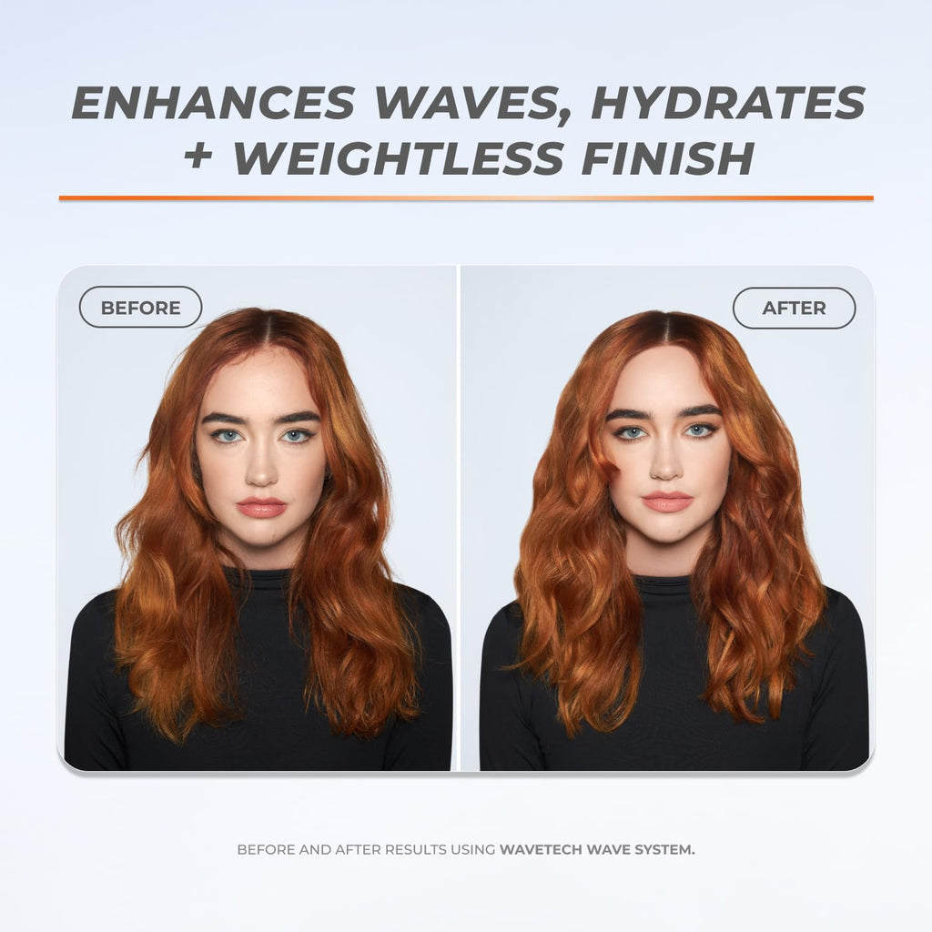 XMONDO Hair Wavetech Hydrating Wave Cream | Vegan Wave Definer with Coconut & Argan Oil, 5 oz