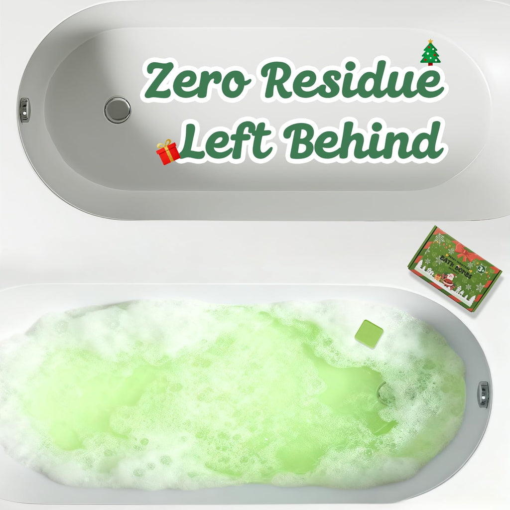 XmtJXn Christmas Bath Bombs – 6 Pack with Surprise Toys Gift Set