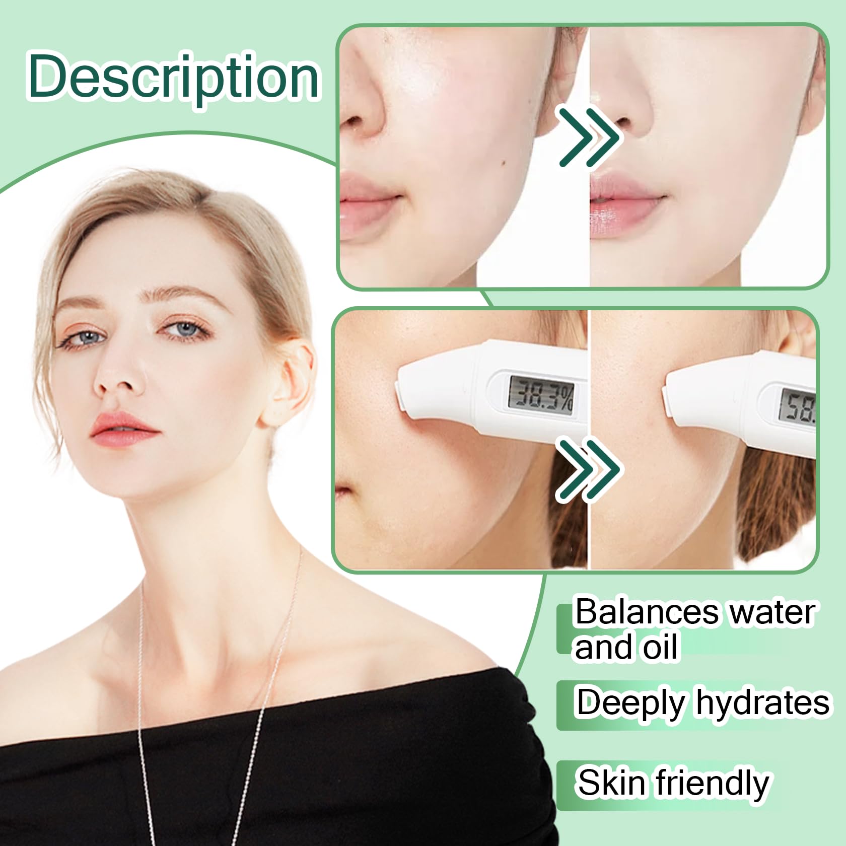 XMXueMei Aloe Vera Face Skincare Set – 9-Piece Hydrating Kit for All Skin Types