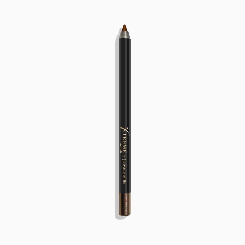 Xtreme Lashes GlideLiner Long Lasting Eye Pencil – Xpresso Brown, Waterproof Gel Formula, Sharpener Included