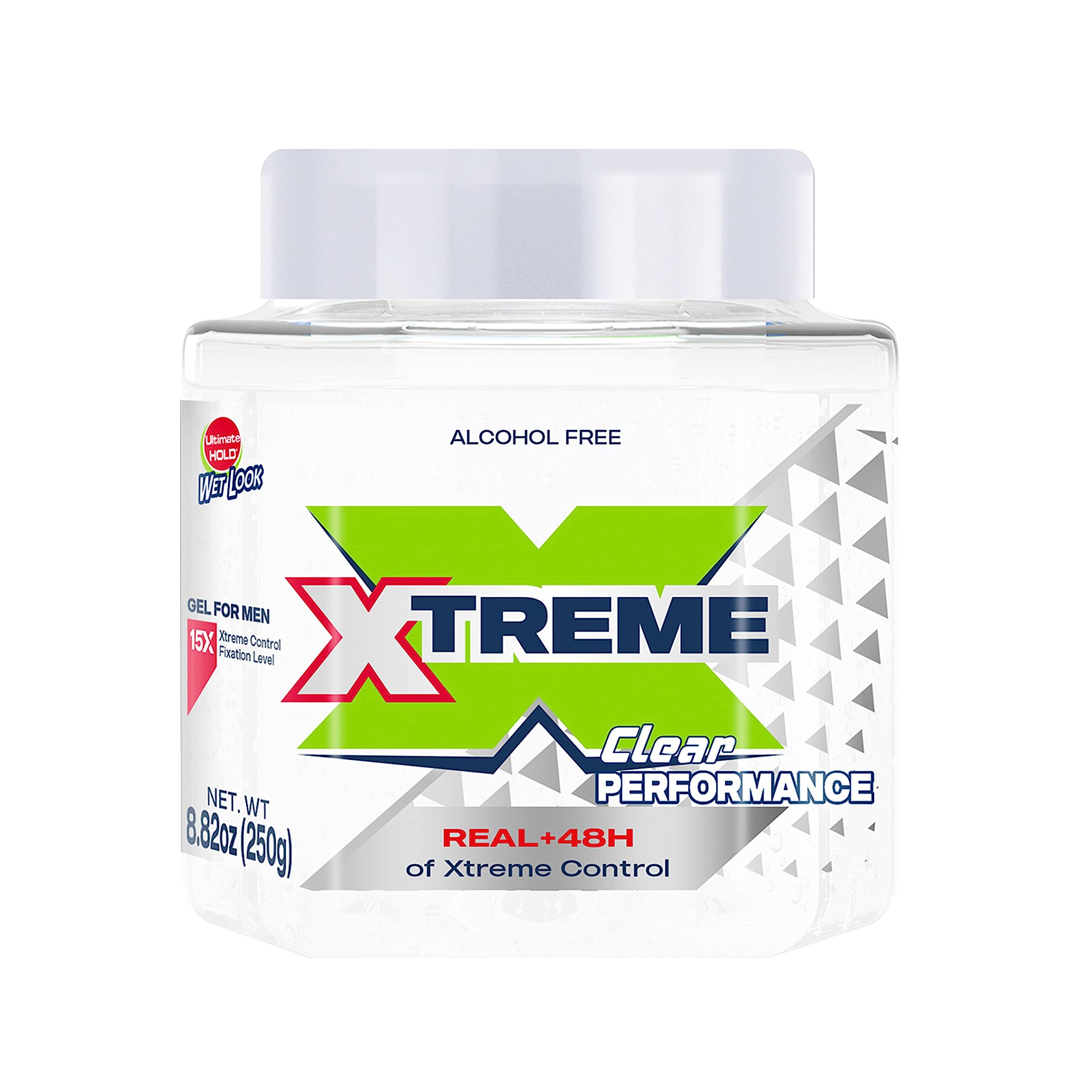 Xtreme Performance Clear Styling Gel with Aloe Vera – 8.82 oz Jar (Pack of 12) | Extra-Strong Hold