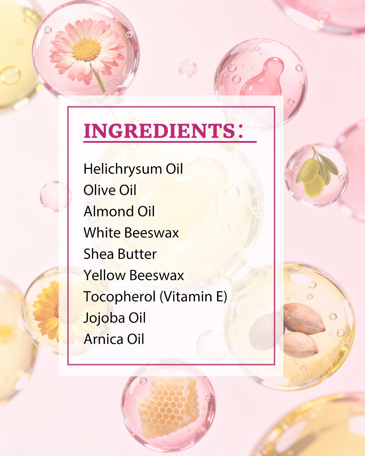 XUEBEIK Helichrysum Balm - Hydrating, Soothing Salve for Delicate Skin