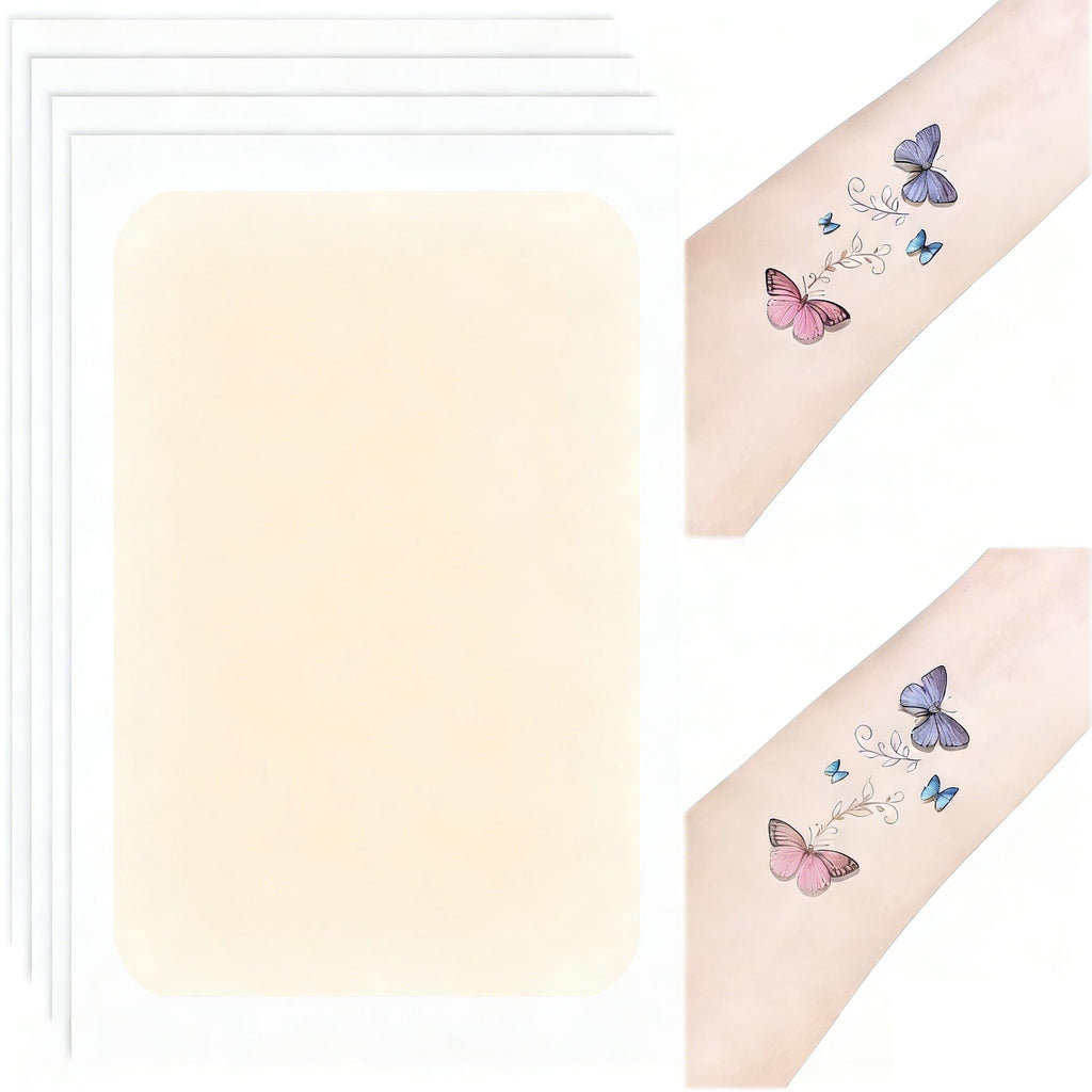 XUEVORIY Tattoo Cover Up Tape – Ultra-Thin, Waterproof & Breathable 4-Pack (Natural White)