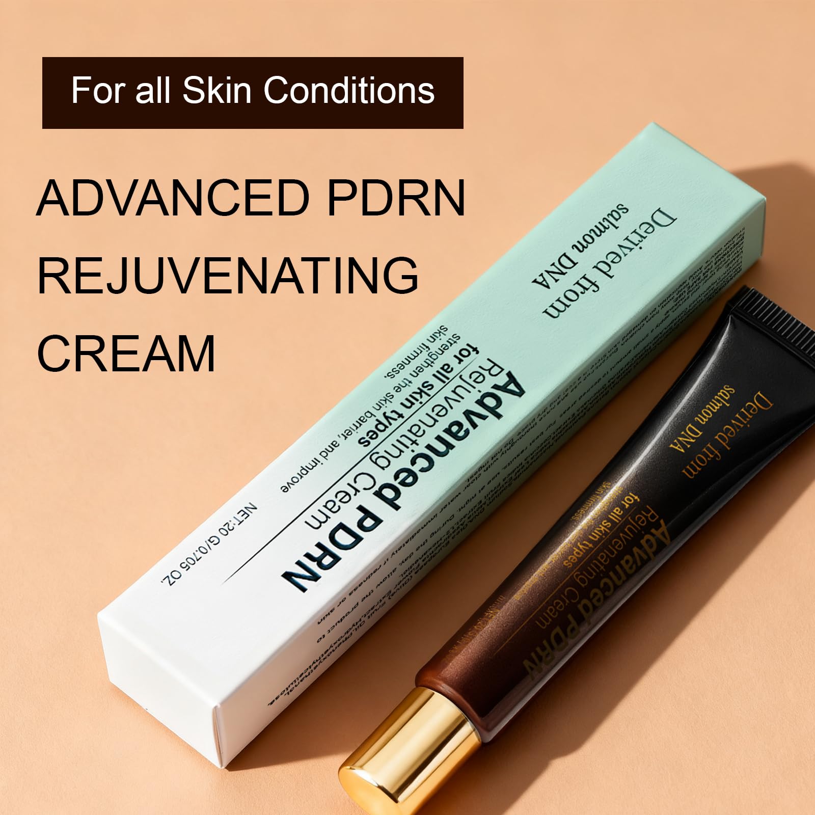 XUHUIT Advanced PDRN Rejuvenating Cream – 99% Salmon DNA, Hyaluronic Acid & Niacinamide