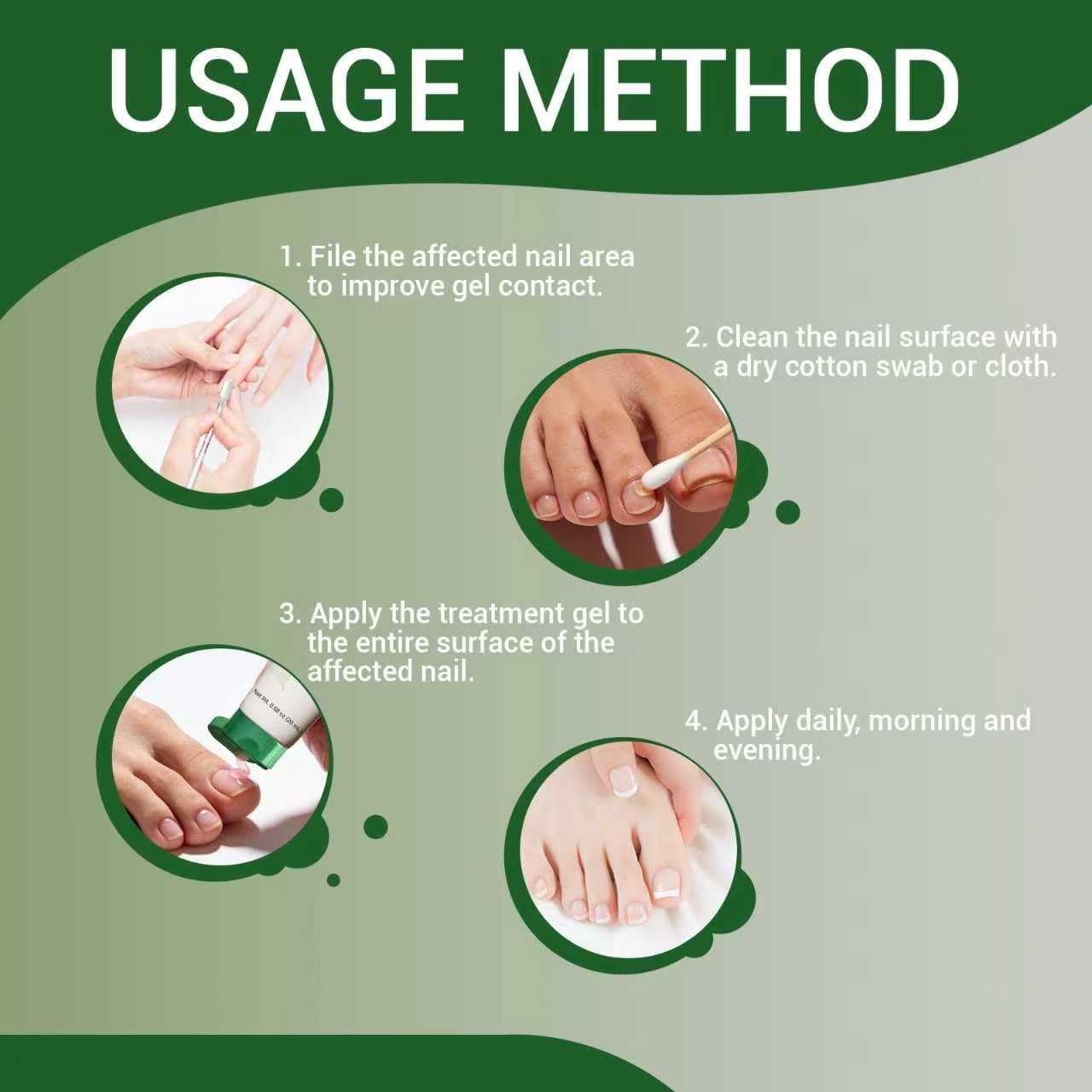 Xvywalo Nail Fungus Treatment Gel - Nail Growth Serum for Repair (2 pcs)