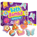 XX Bath Bombs Science Lab Kit — Create 10 Fizzy Bombs | STEM Craft Gift for Girls Aged 8-12