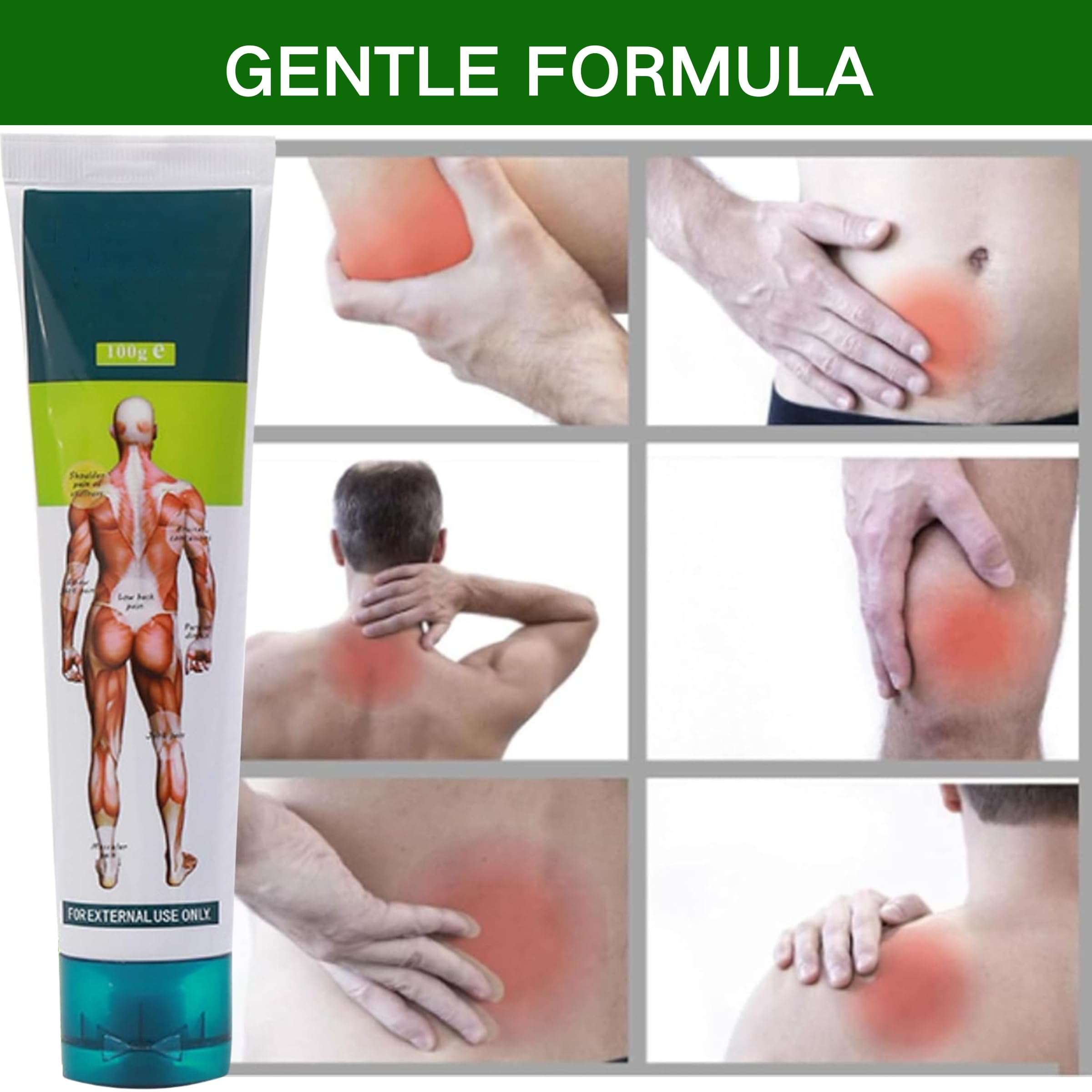 CapsaCare Neuropathy Cream by XYFSZDQJZHG — Deeply Moisturizing Nerve Relief for Feet, Hands, Legs & Joints (2 pcs)