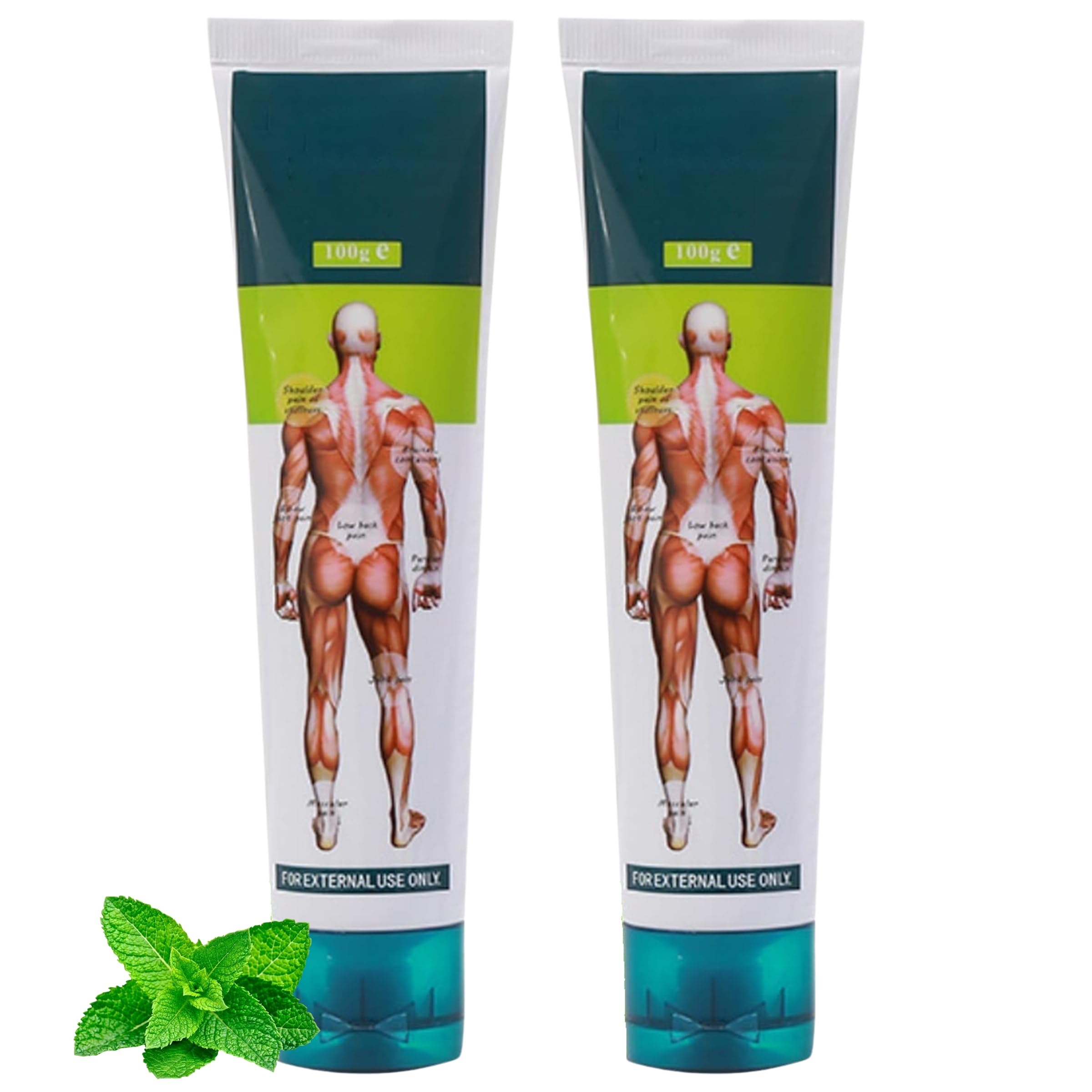 CapsaCare Neuropathy Cream by XYFSZDQJZHG — Deeply Moisturizing Nerve Relief for Feet, Hands, Legs & Joints (2 pcs)